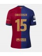 Barcelona Andreas Christensen #15 Domácí Dres 2024-25 Krátký Rukáv